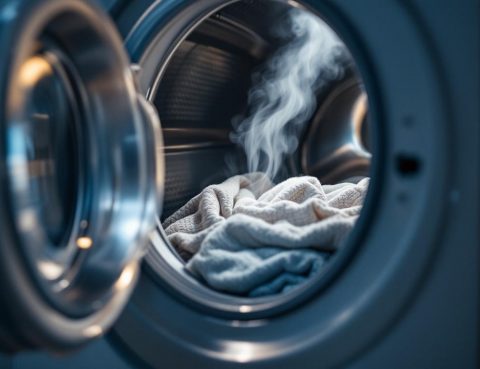 Secadora huele a quemado: causas y soluciones