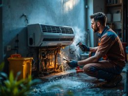 Soluciones para aire acondicionado que gotea por dentro