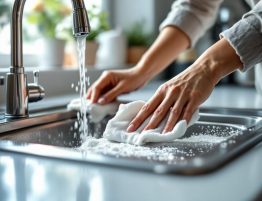 Evita restos blancos en tu lavavajillas